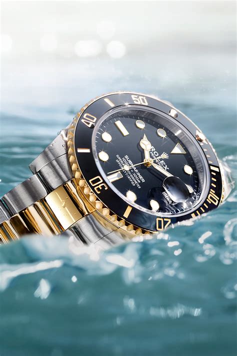 rolex armbanduhr schwarz|Rolex submariner taucher.